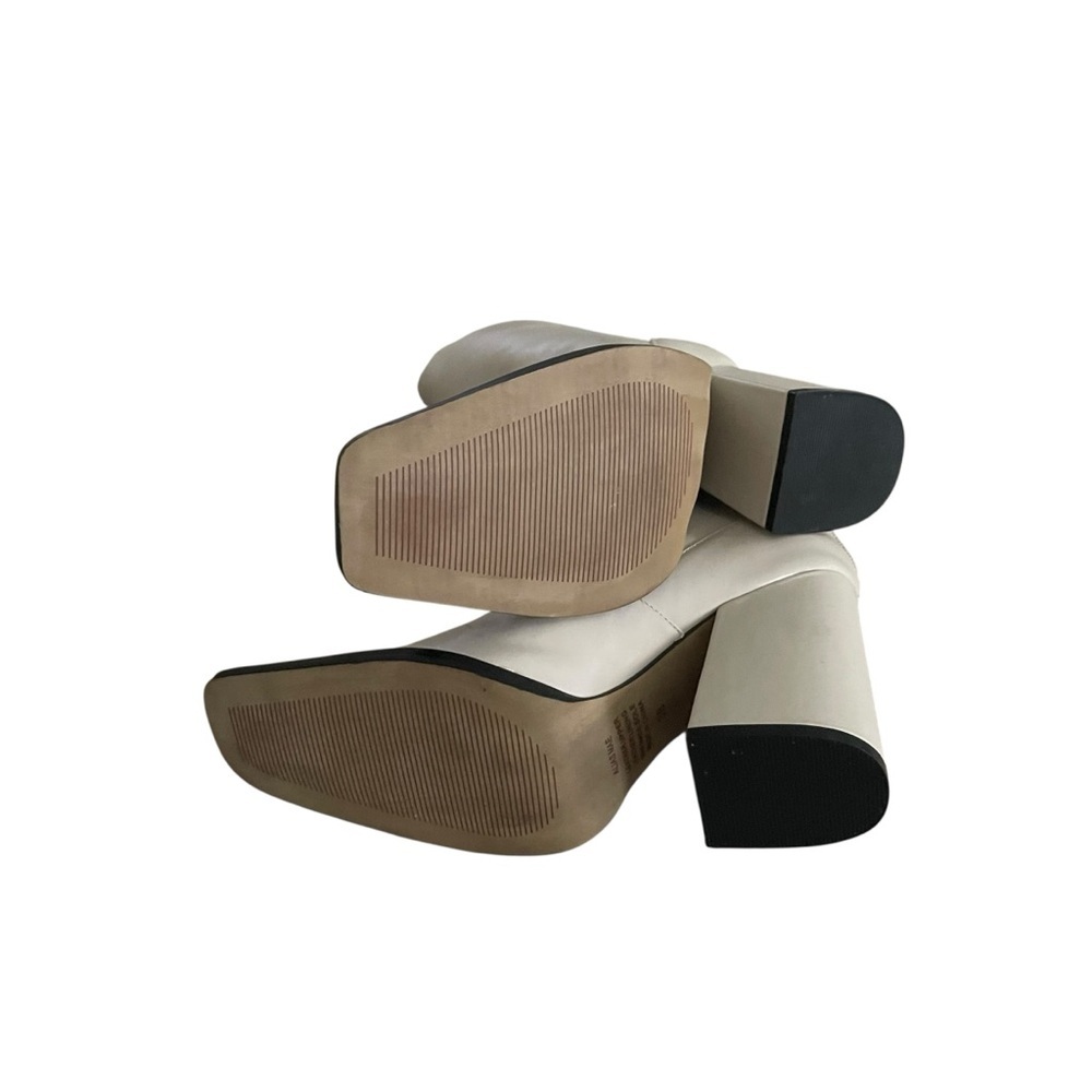 Alias Mae Eden Women's Leather Ankle Zip Block Heel Boots Size 7.5 - Picture 8 of 11